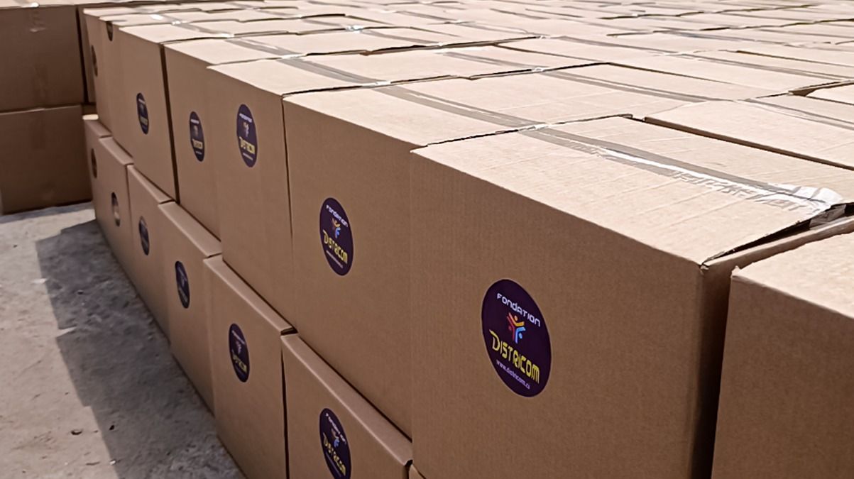 Carême solidaire : la Fondation DISTRICOM offre 1 000 kits alimentaires aux communautés religieuses