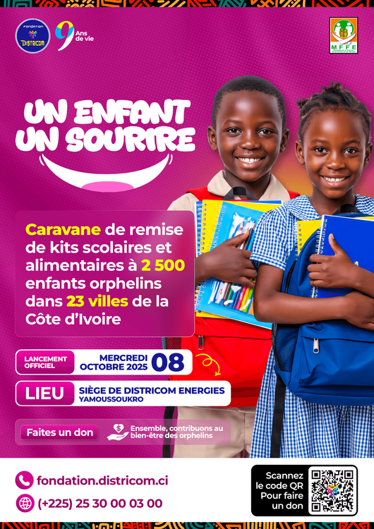 CARAVANE UN ENFANT, UN SOURIRE